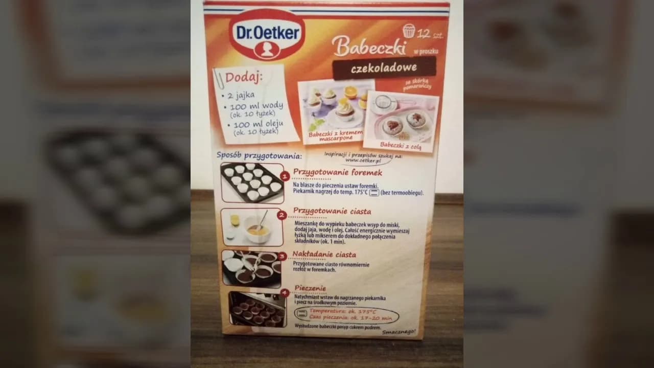 Ile kalorii ma babeczka Dr. Oetkera? Zaskakujące wartości odżywcze! Ile kalorii ma babeczka Dr. Oetkera? Zaskakujące wartości odżywcze!